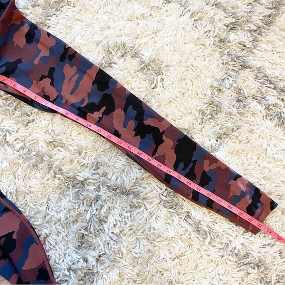 Lululemon Wunder Under High-Rise Tight 25" Heritage Camo Smoky Red Night Sea 2 - Picture 8 of 12